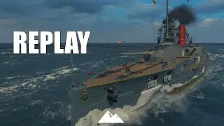 K&Ouml;NIG ALBERT, Sekund&auml;rartillerie Gefecht auf T3 & die Probleme! - World of Warships | [Replays]