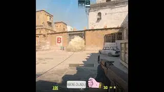 CS2 DUST 2 B KAPI SMOKE  #csgo   #counterstrike   #short   #shorts