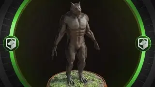 3D Wolf Model Showcase | Maya + ZBrush | Flow Graphics