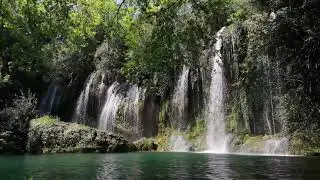 Relaxing Classical Piano Music - Peaceful Waterfall and Birds