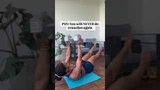 🔥 Ditch Crunches! Try This Core-Killer Move Instead 💪 #coreworkout  #dumbbellworkout  #shorts