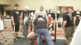 AJ Roberts 9/16/06 700lbs Bench Press