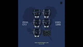𝗨𝘀𝗲𝗱 𝗭𝗲𝗶𝘀𝘀 𝗖𝗣.𝟯 𝗖𝗶𝗻𝗲𝗺𝗮 𝗣𝗿𝗶𝗺𝗲 𝗟𝗲𝗻𝘀𝗲𝘀 𝗞𝗶𝘁 𝗳𝗼𝗿 𝗦𝗔𝗟𝗘.  #usedcinegear #zeisscp3