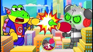 Giant Gus VS Giant Robo Combo!