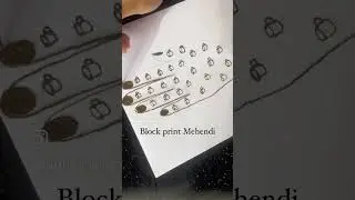 #henna #mehendi #blockart #coffeblocks #coffeart #coffeetime #beginnermehendi #mehendidesign  #art