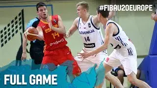 Slovenia v Spain - Full Game - FIBA U20 European Championship 2017