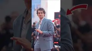 Andrew Garfield Steals the Spotlight in Stunning Dior Look at Venice 🎬✨#andrewgarfield #shortsfeed