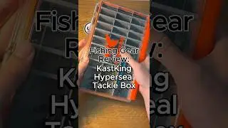 Обзор коробки для снастей KastKing Hyperseal #рыбалка #коробка для снастей