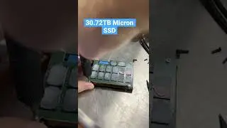 Taking apart the Micron 9400 30.72TB SSD. We have a full review up on our website.