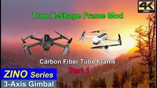 Hubsan ZINO series Drones &ndash; True X-Shape Frame Mod Part-1