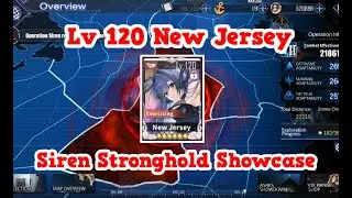 Lv 120 New Jersey Showcase | Azur Lane Operation Siren