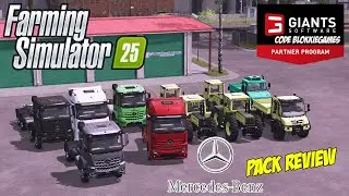 MERCEDES BENZ TRUCK PACK DLC REVIEW!