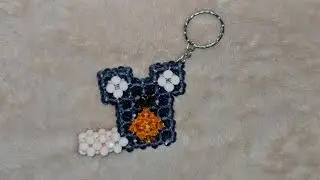 Mouse made of beads. Tutorial. Part 3
