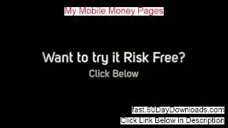 My Mobile Money Pages Review (Best 2014 eBook Review)