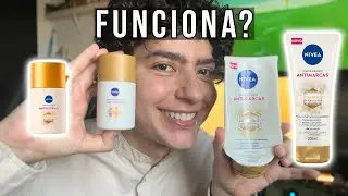 RESENHA NIVEA LUMINOUS 630 CLAREADOR PARA O CORPO EM CREME E SÉRUM - FUNCIONA MESMO?