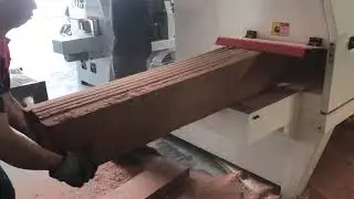Wood Log Multi Rip Saw Machine Round Wood Cutting Multi Blade Wood Saw Machine#woodworking #sawmill