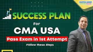 How To Pass CMA USA Exam In 1st Attempt | US CMA Success Plan #uscma #cmausa