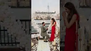 Only for good laugh purposes😄Dream proposal in NYC!#proposal #proposalphoto #planner #photography