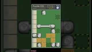 Pushing Machine (Genius) Level Puzzle 122 - Perfect Solution
