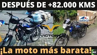 VICTORY ONE ST de AUTECO con más de 82.000 kms que tal sale? lo bueno y lo malo -LA MOTO MAS BARATA!