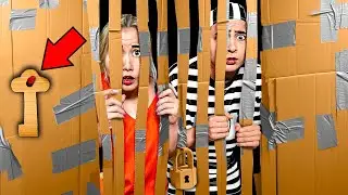 BOX FORT PRISON ESCAPE Challenge