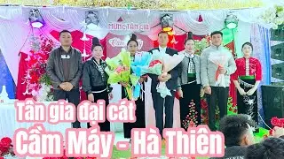 Toàn cảnh tân gia đại cát ông bà Cầm Máy - Hà Thiên bản ngòi mường chanh
