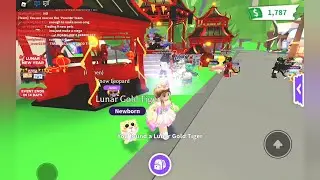 Adopt Me Lunar Update! I Got The Gold Tiger!