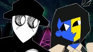 me inseri em uma animação famosa