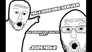 New Discord Server?! Old One Is getting Deleted Why..? (Read DESCRIPTION FOR NEW DISCORD SERVER)