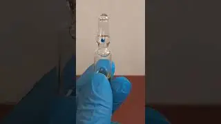 Opening GLASS AMPULE with DOT