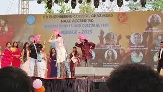 College farewell of RD ENGINEERING COLLEGE #ghaziabad #trending #3iditos #song