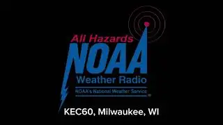 NOAA Weather Radio KEC60, + RWT on New Year's Eve, Milwaukee, WI - (12/31/2025)