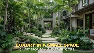 Small Space Big Impact Modern Courtyard Garden Landscaping Ideas for Tropical Homes
