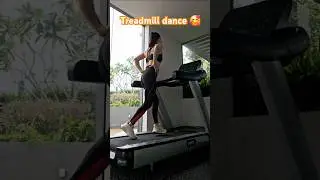 Shuffle dance on Treadmill Workout🥰 #dance #bestshuffle