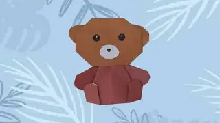Origami teddy bear | origami bear