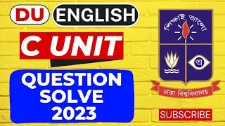 DU C Unit Question Solve - 2023
