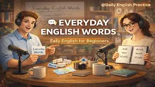Talking About Everyday Words | English Conversation for Beginners