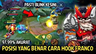 CARA HOOK FRANCO KENA TERUS & BENAR 2023 - GAMEPLAY FRANCO & PENJELASAN SANTUY - Mobile Legends