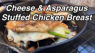 Вкусная куриная грудка, фаршированная сыром и спаржей — Twisted Mikes