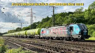 Train Traffic in Cologne-Gremberg May 2025