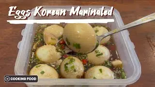 Eggs Korean Marinated.