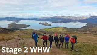 West Highland Way Wild Camping Scotland conic hill to loch Lomond part 2