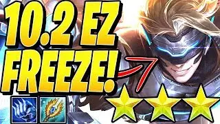 10.2 EZREAL ⭐⭐⭐ is ICE COLD! - Teamfight Tactics TFT Ranked Strategy Best Comps Patch Guide SET 2
