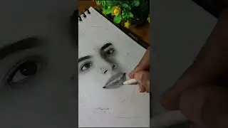 A5 size portrait complete 🥰🎨🎀...#odishaart #drawing #shorts #youtubeshorts