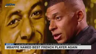 Mbappe named best French player for fourth time in row