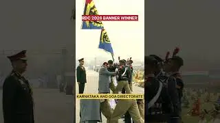 RDC PM RALLY BANNER 2026 WINNER KARNATAKA AND GOA DIRECTORATE #crpf #cisf  #nccgirls #bsf #army