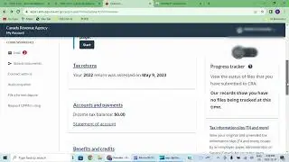 how to use CRA my account?