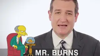 Ted Cruz Does 'Simpsons' Impressions