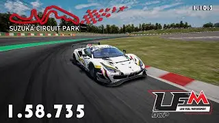 Assetto Corsa Competizione | Ferrari 488 GT3 EVO | Suzuka | 1.58.735 (Hotlap + FREE Setup)