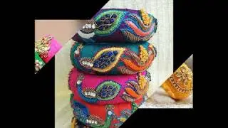 New fabric embroidery bangles 2017